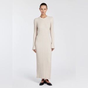 DISSH Pleated Knit Maxi Dress